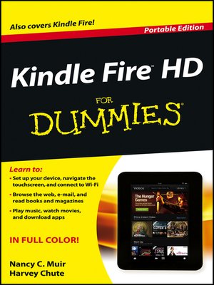 cover image of Kindle Fire HD For Dummies